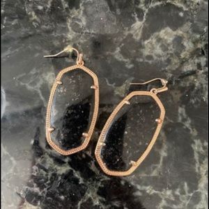 Kendra Scott - Rose gold Black Quartz Danielle’s
